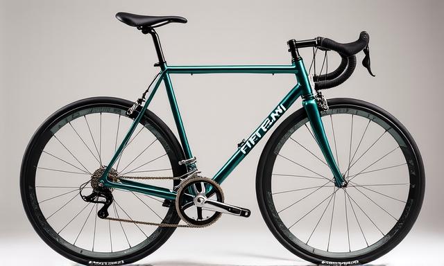 新品同様に輝くレストア後の自転車